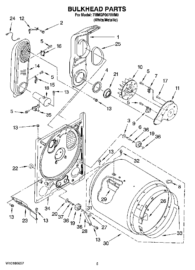 03 - BULKHEAD PARTS