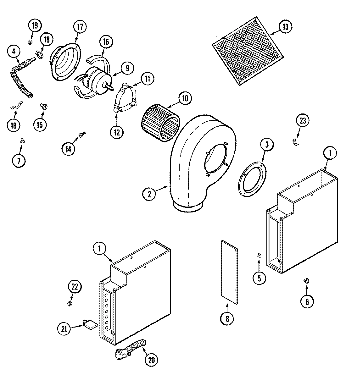 01 - BLOWER PLENUM