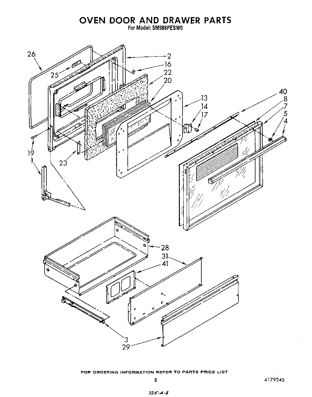 06 - OVEN DOOR AND DRAWER