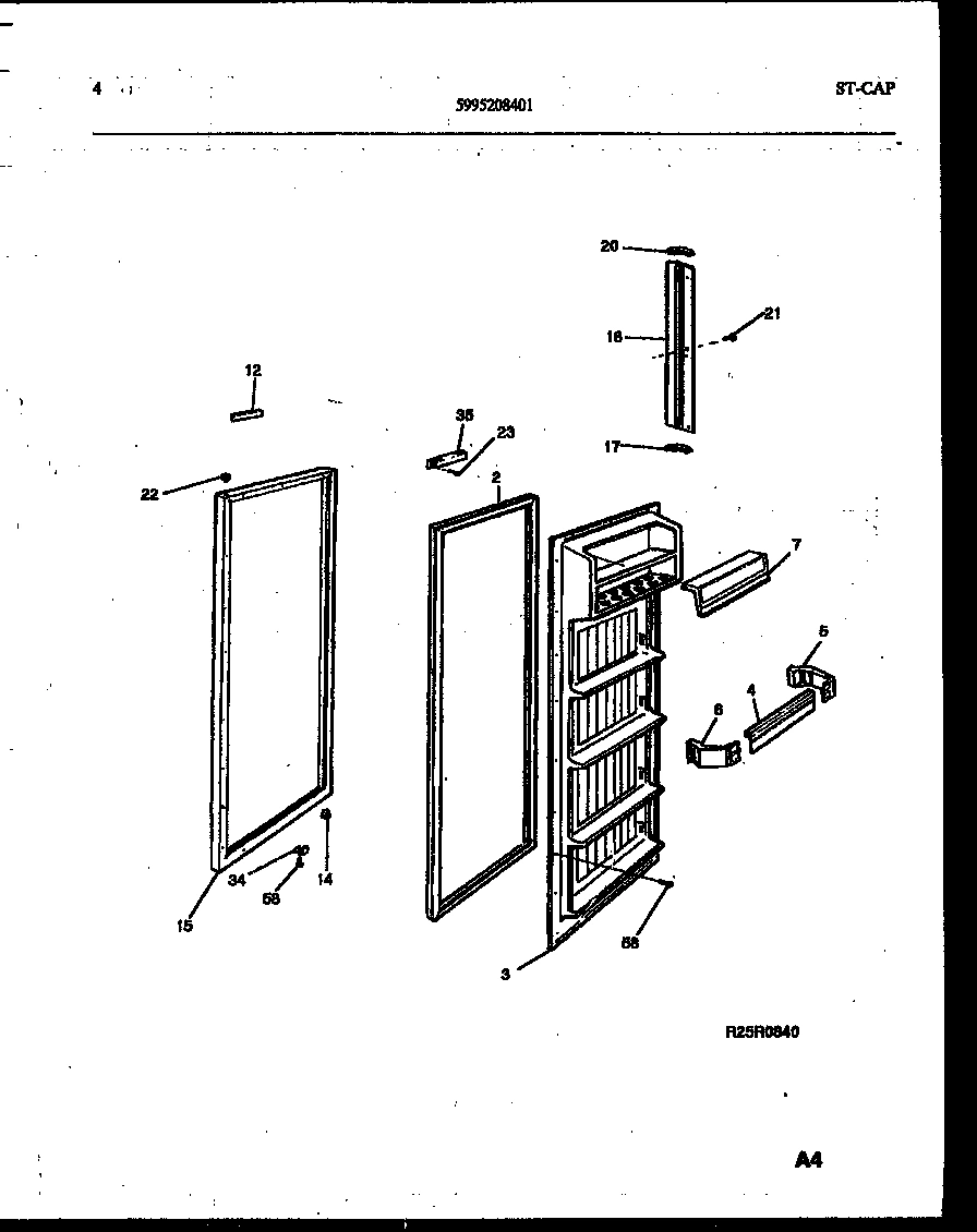 03 - REFRIGERATOR DOOR PARTS