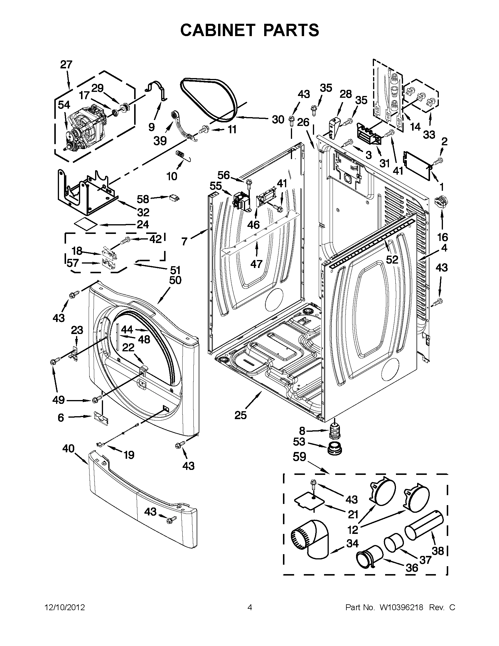02 - CABINET PARTS