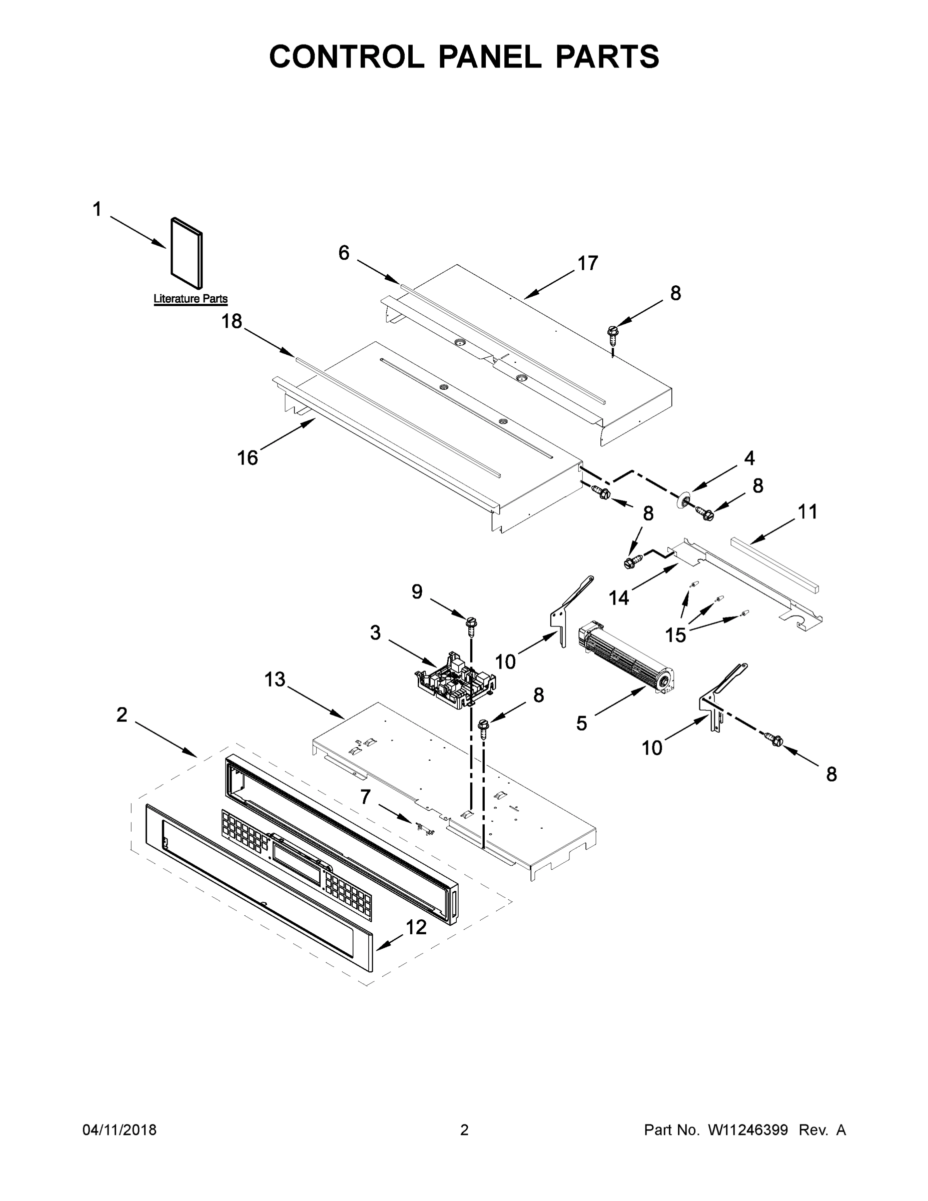 02 - CONTROL PANEL PARTS