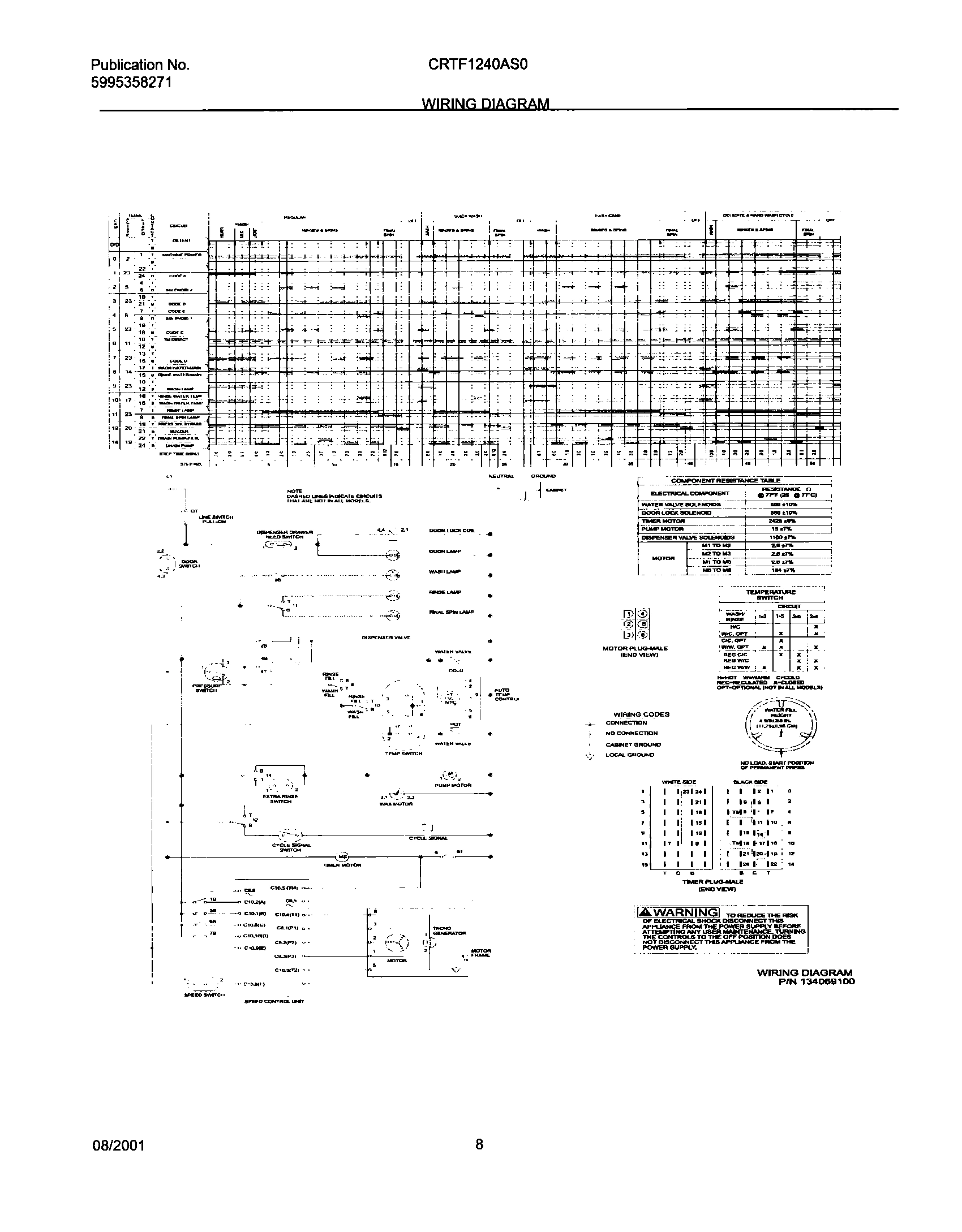 08 - 134069100 WIRING DIAGRAM