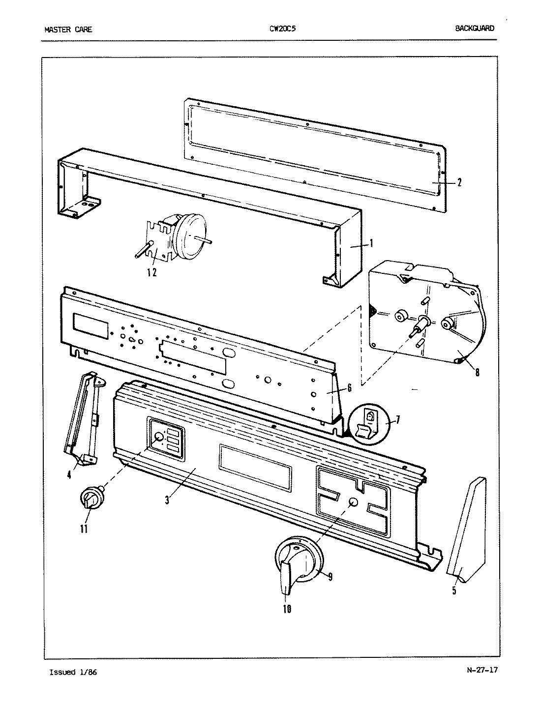 02 - CONTROL PANEL (ORIG. REV. A-B)