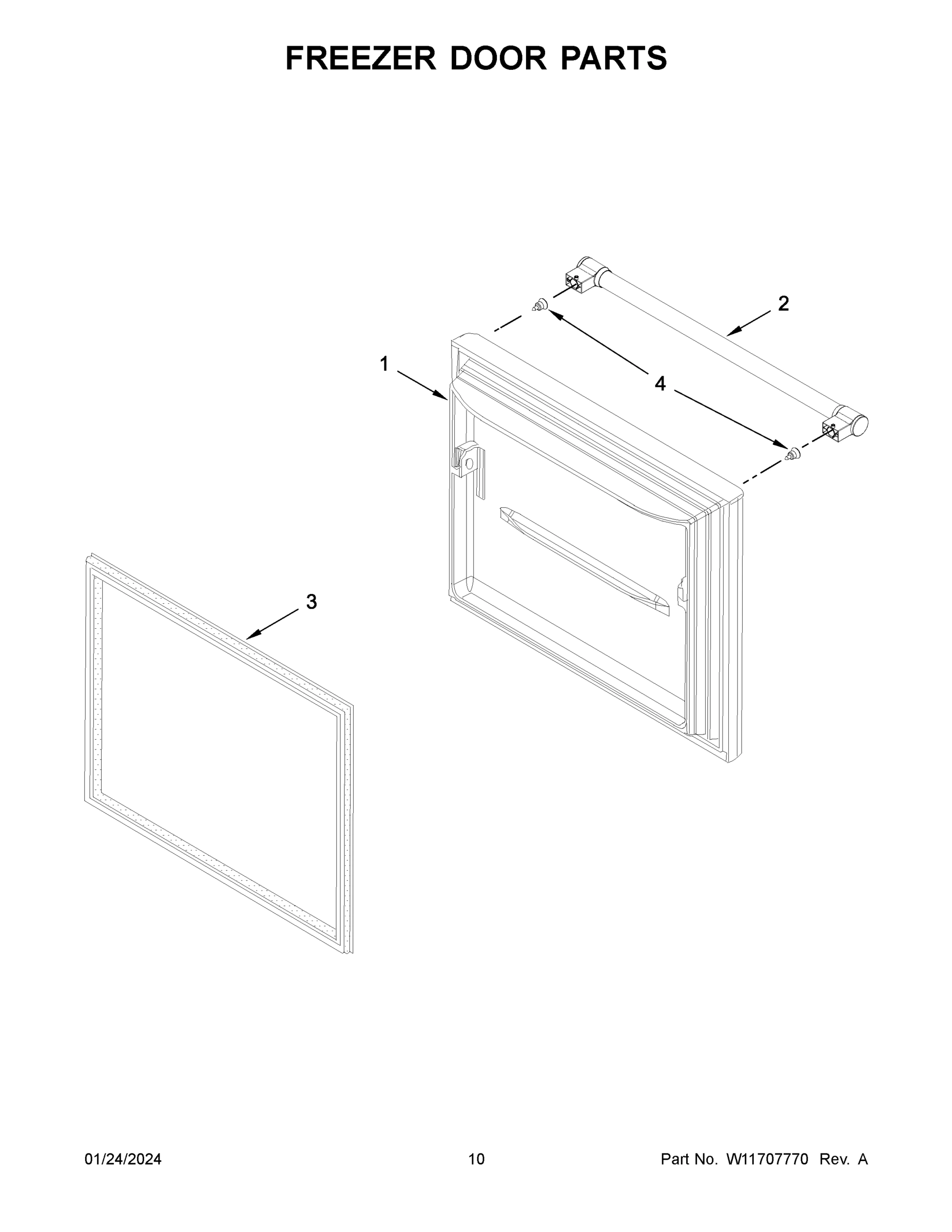 06 - FREEZER DOOR PARTS