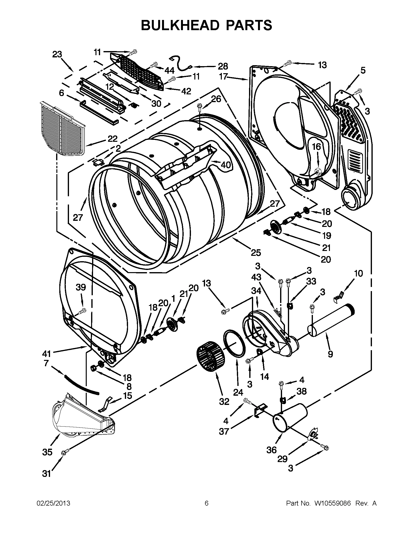 03 - BULKHEAD PARTS