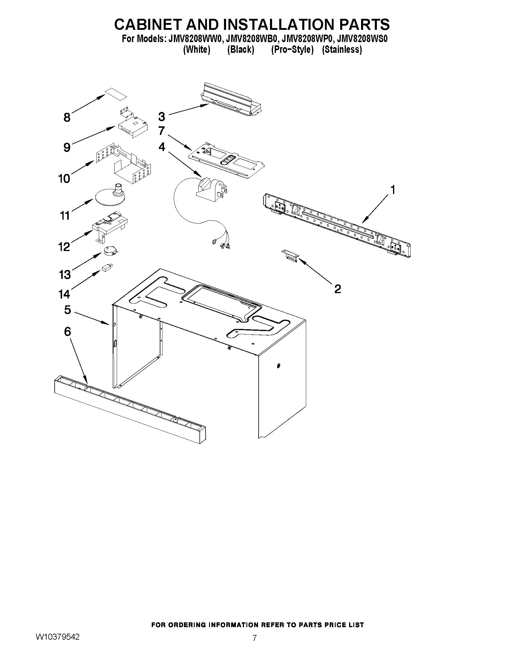 06 - CABINET AND INSTALLATION PARTS