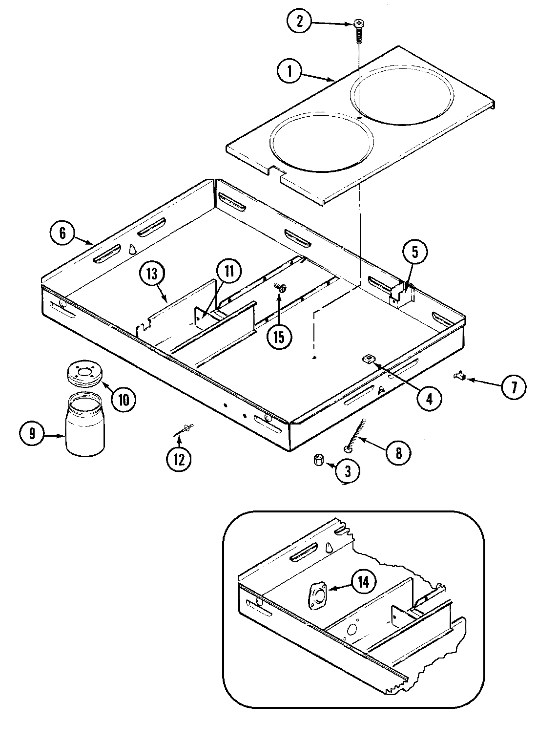 02 - BURNER BOX ASSEMBLY