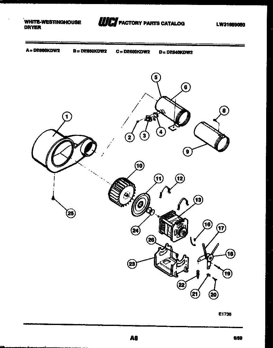 05 - MOTOR AND BLOWER PARTS