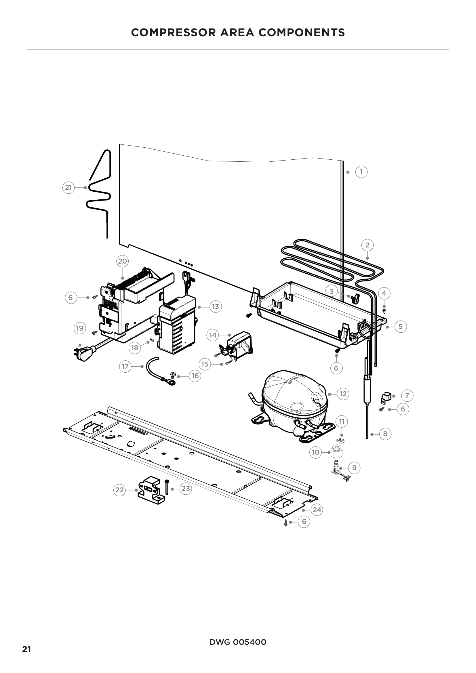 COMPRESSOR AREA COMPONENTS