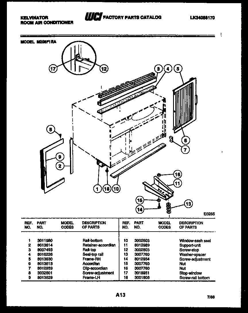 06 - CABINET AND INSTALLATION PARTS