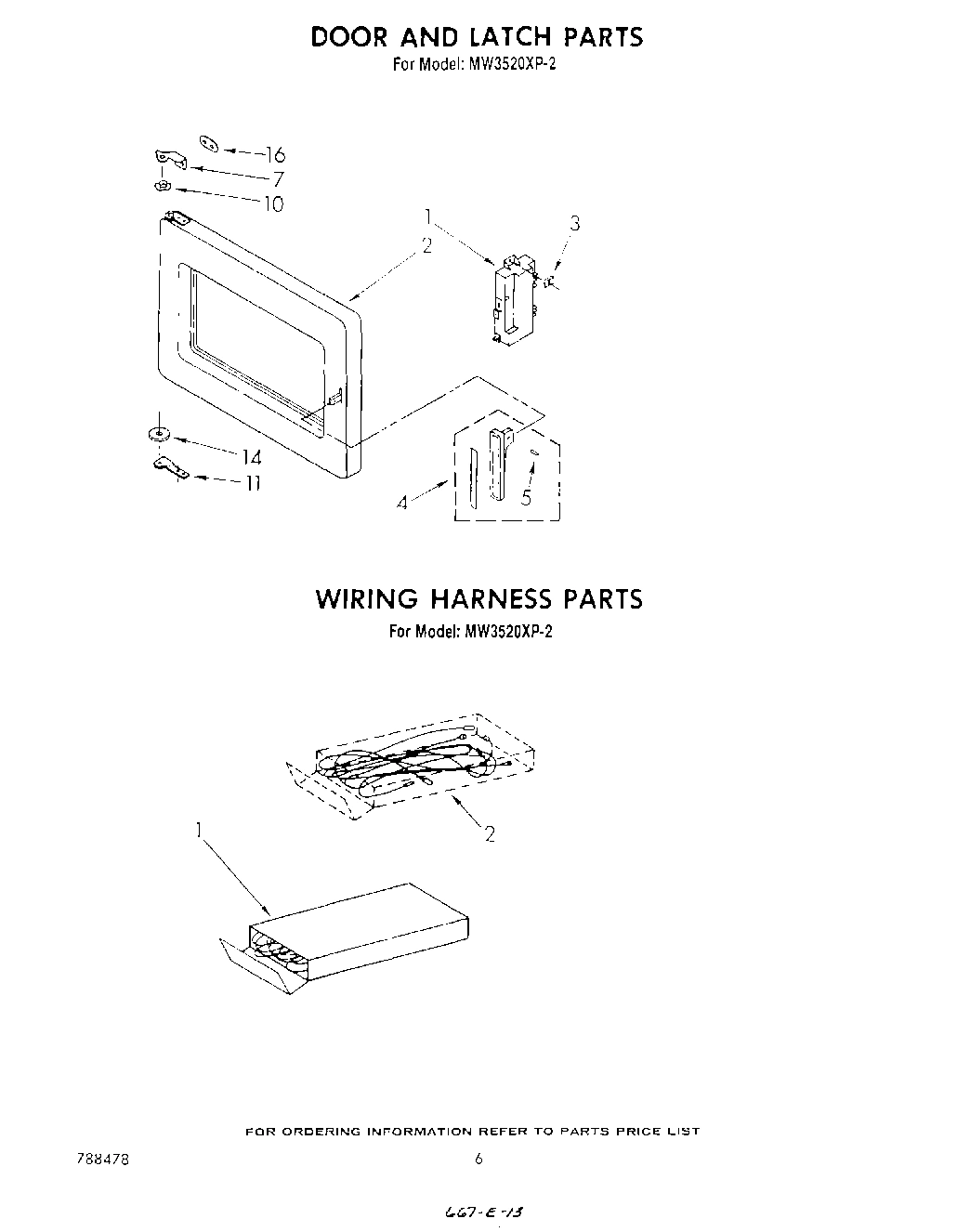 04 - DOOR AND LATCH, WIRING HARNESS