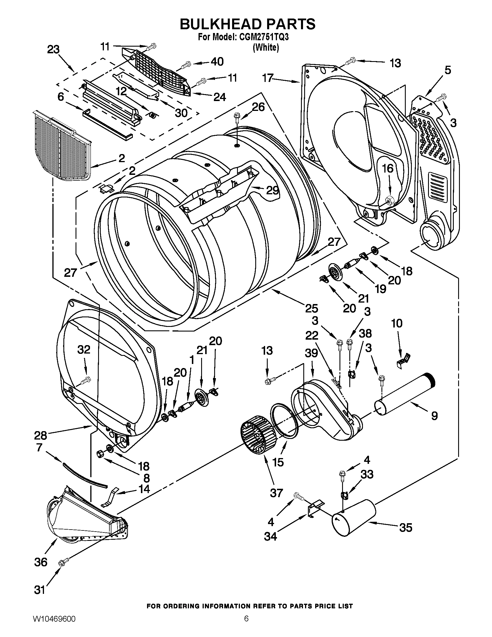 03 - BULKHEAD PARTS