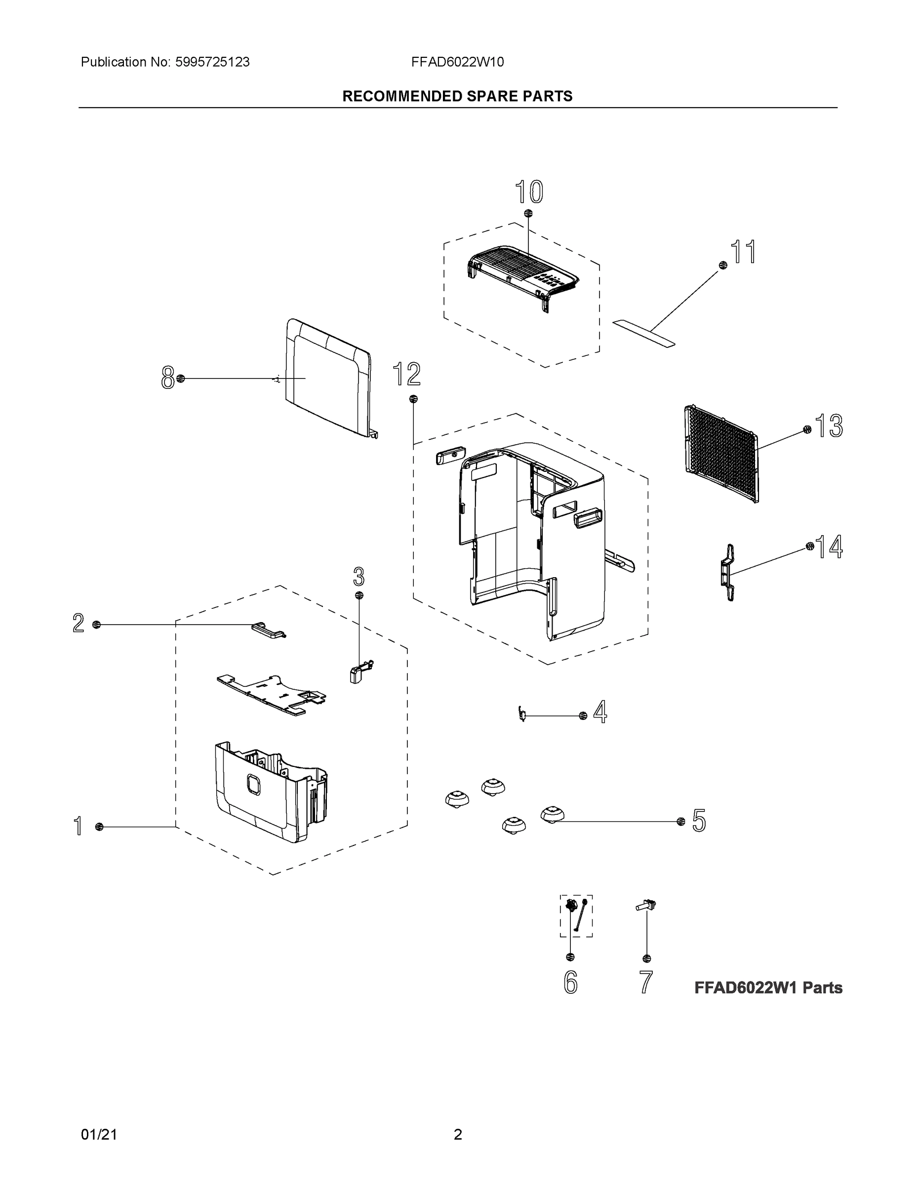 02 - RECOMMENDED SPARE PARTS