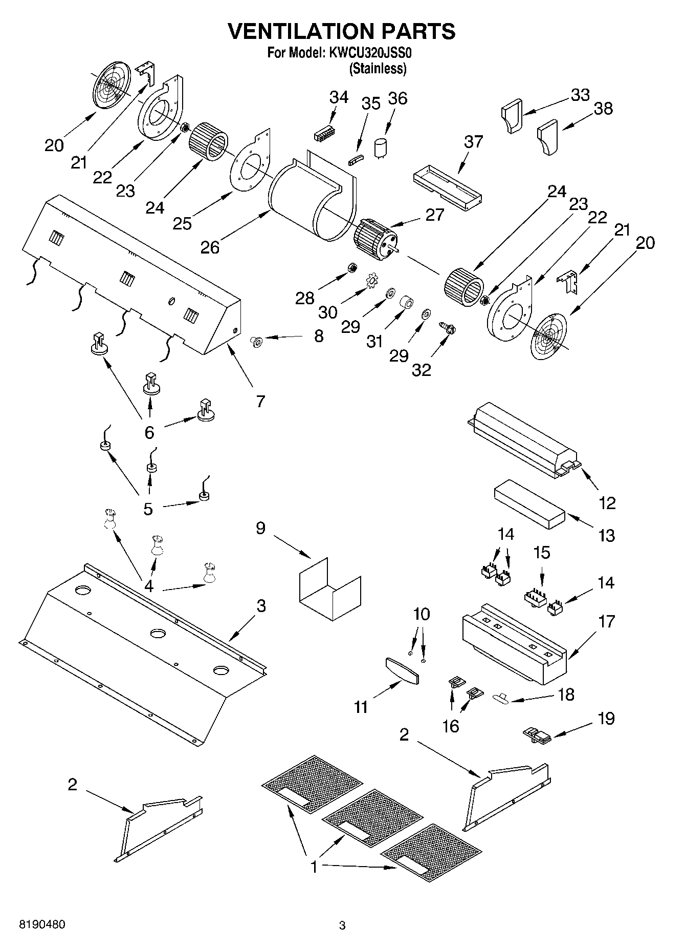 02 - VENTILATION PARTS