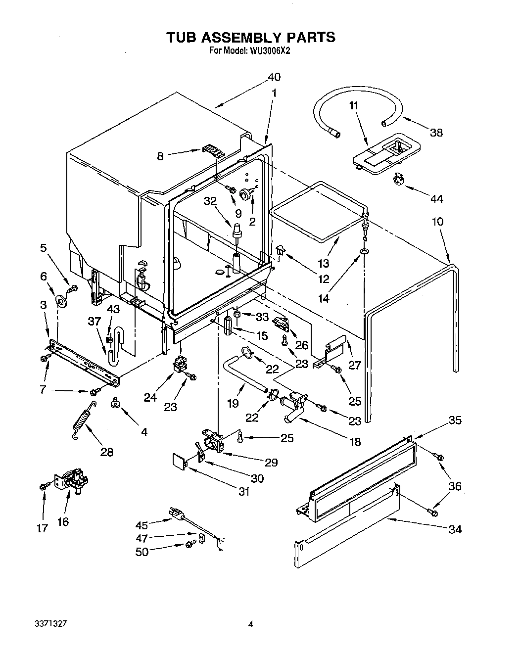 03 - TUB ASSEMBLY