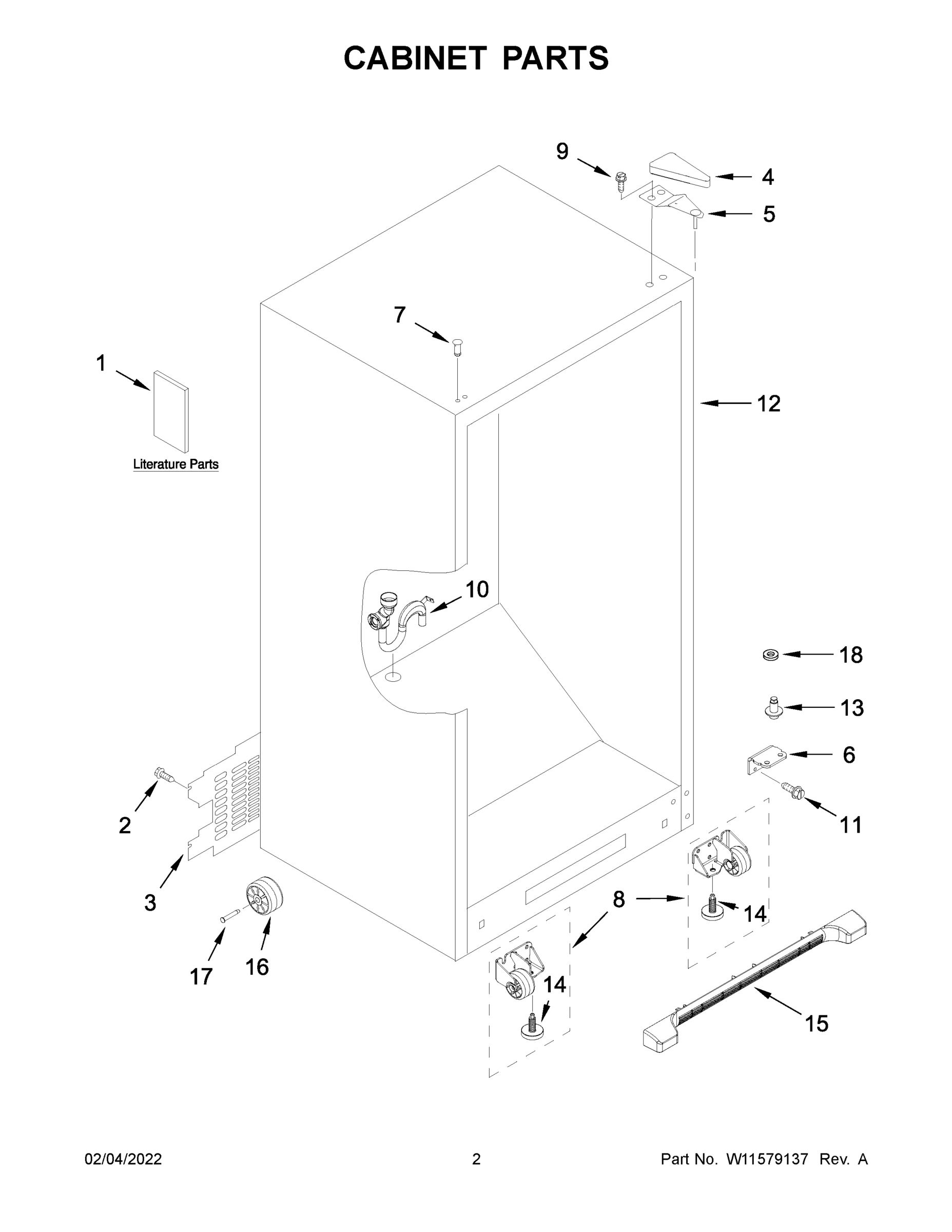 02 - CABINET PARTS