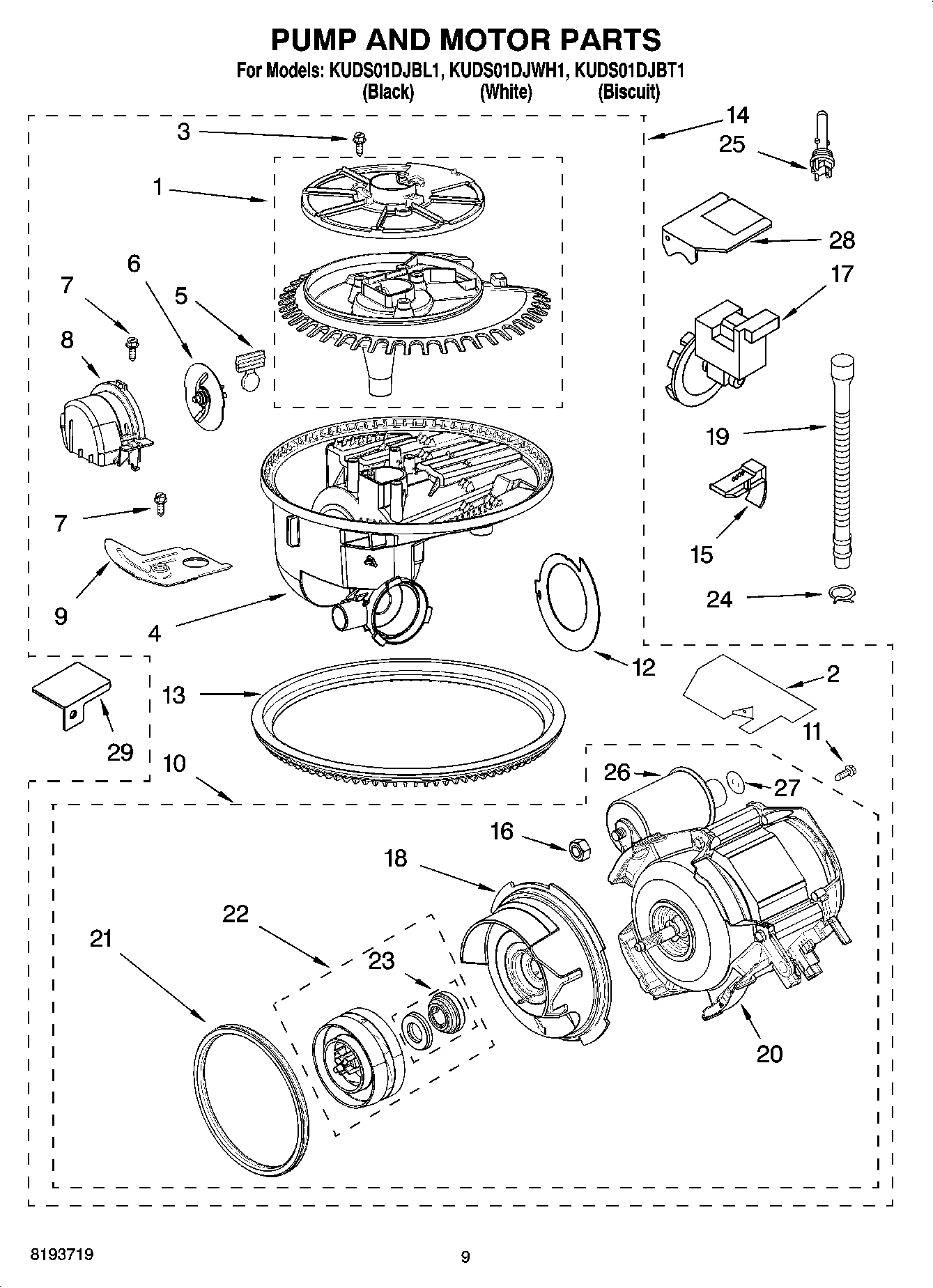 08 - PUMP AND MOTOR PARTS