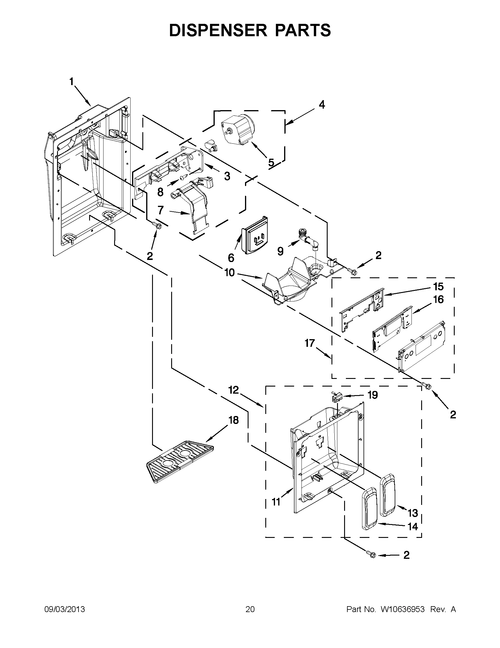 11 - DISPENSER PARTS
