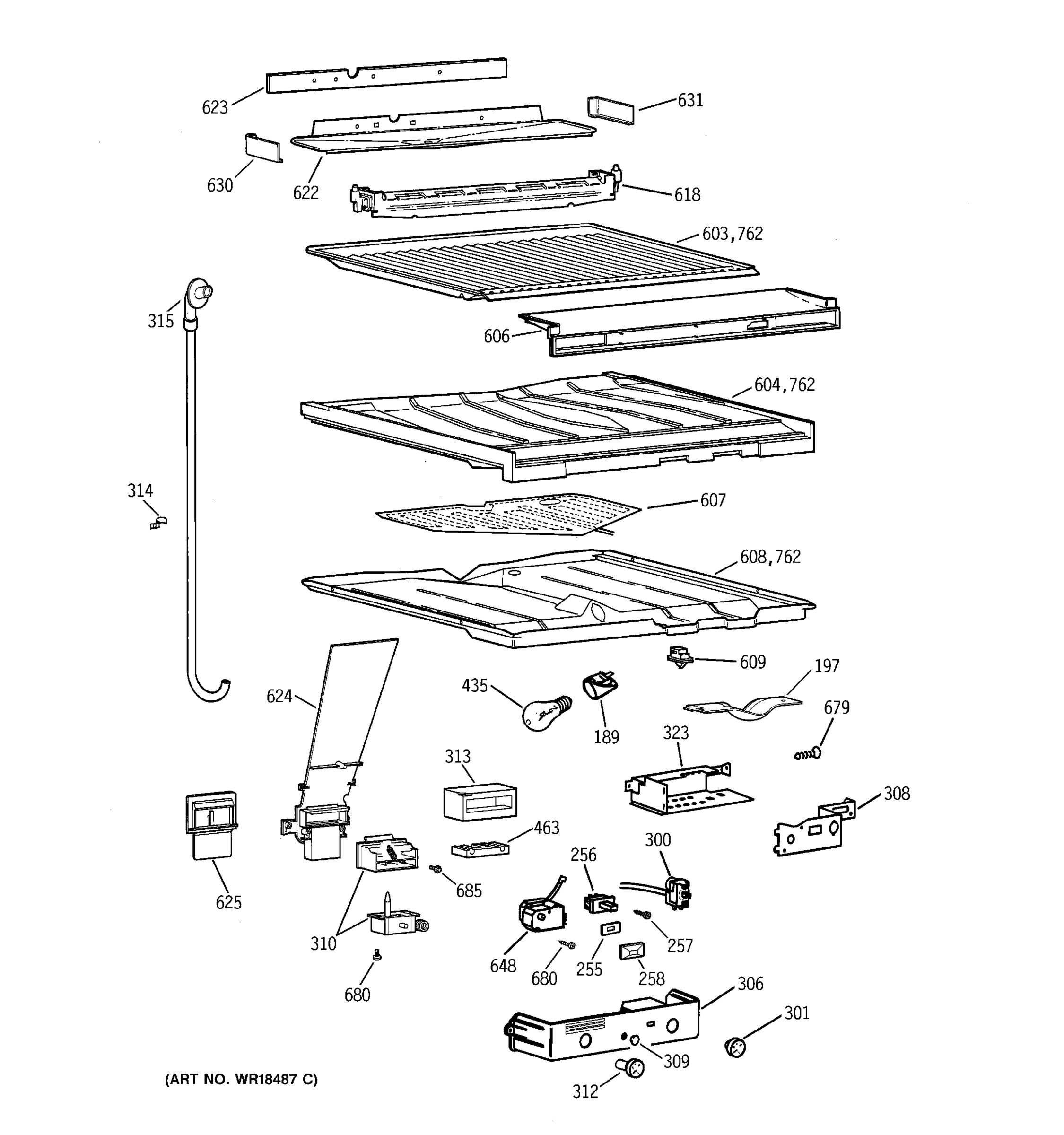 SEPARATOR COMPARTMENT PARTS
