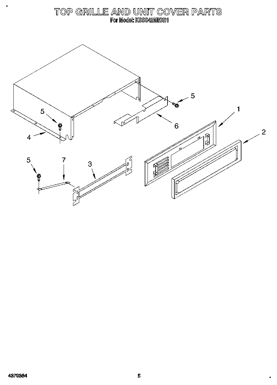 03 - TOP GRILLE AND UNIT COVER