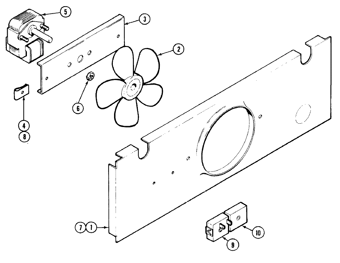 01 - BLOWER MOTOR (COOLING FAN-LOWER)