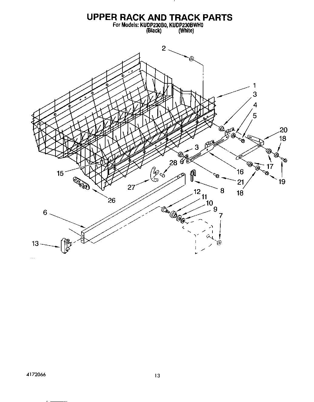 10 - UPPER RACK AND TRACK