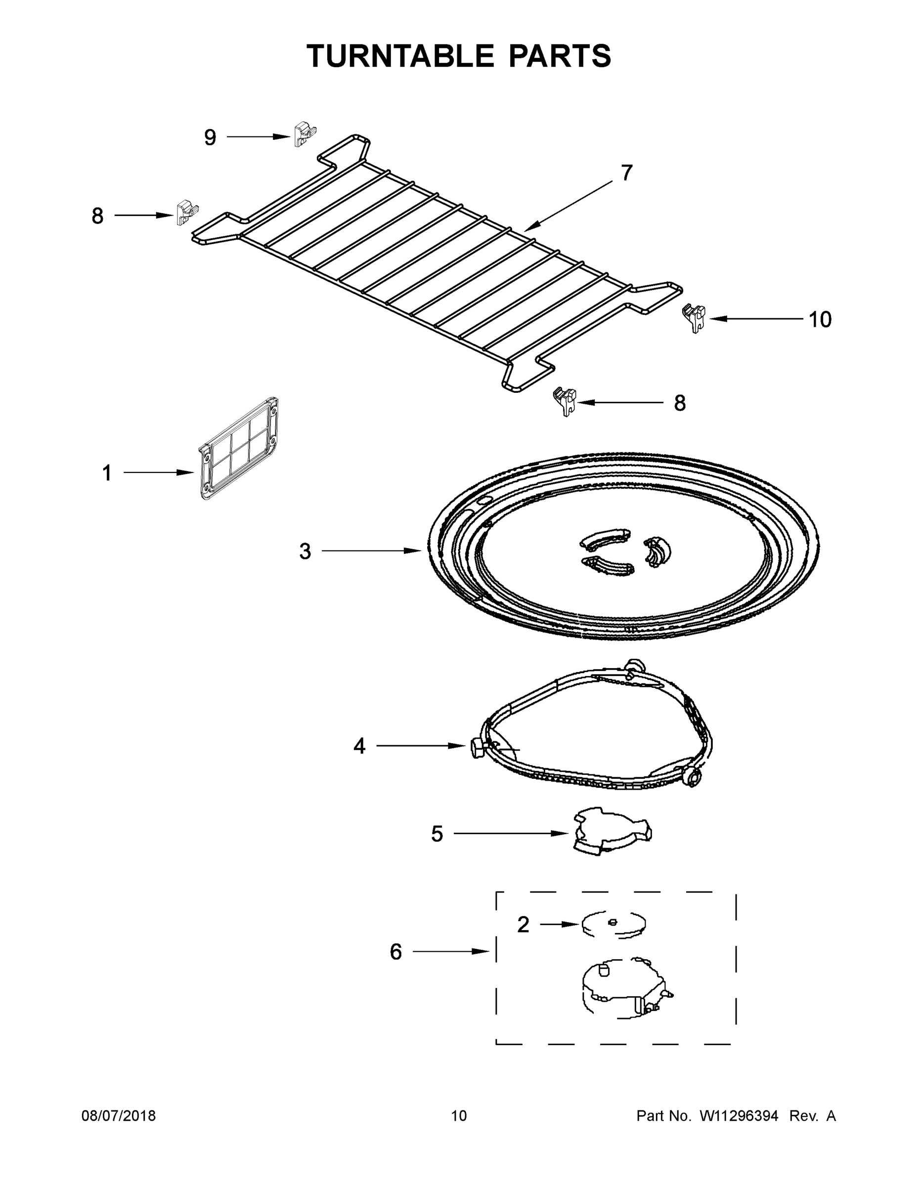 06 - TURNTABLE PARTS