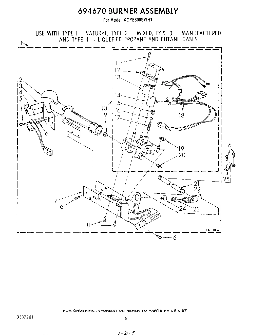 05 - 694670 BURNER
