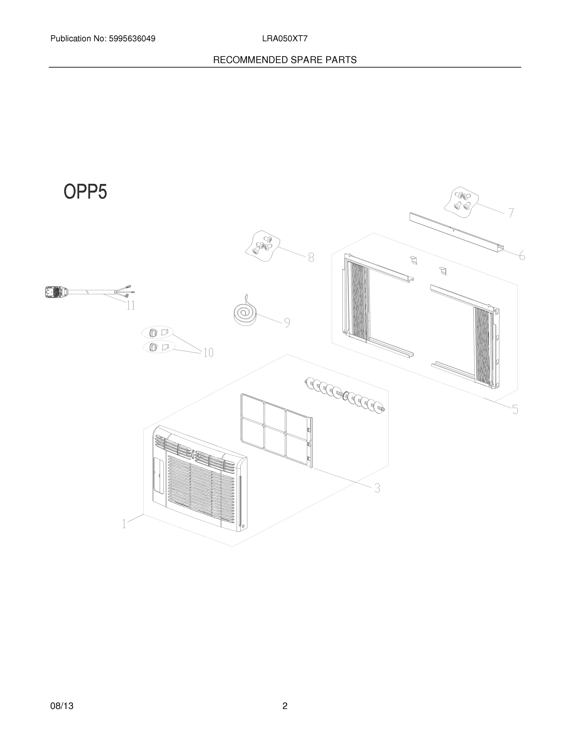 03 - RECOMMENDED SPARE PARTS