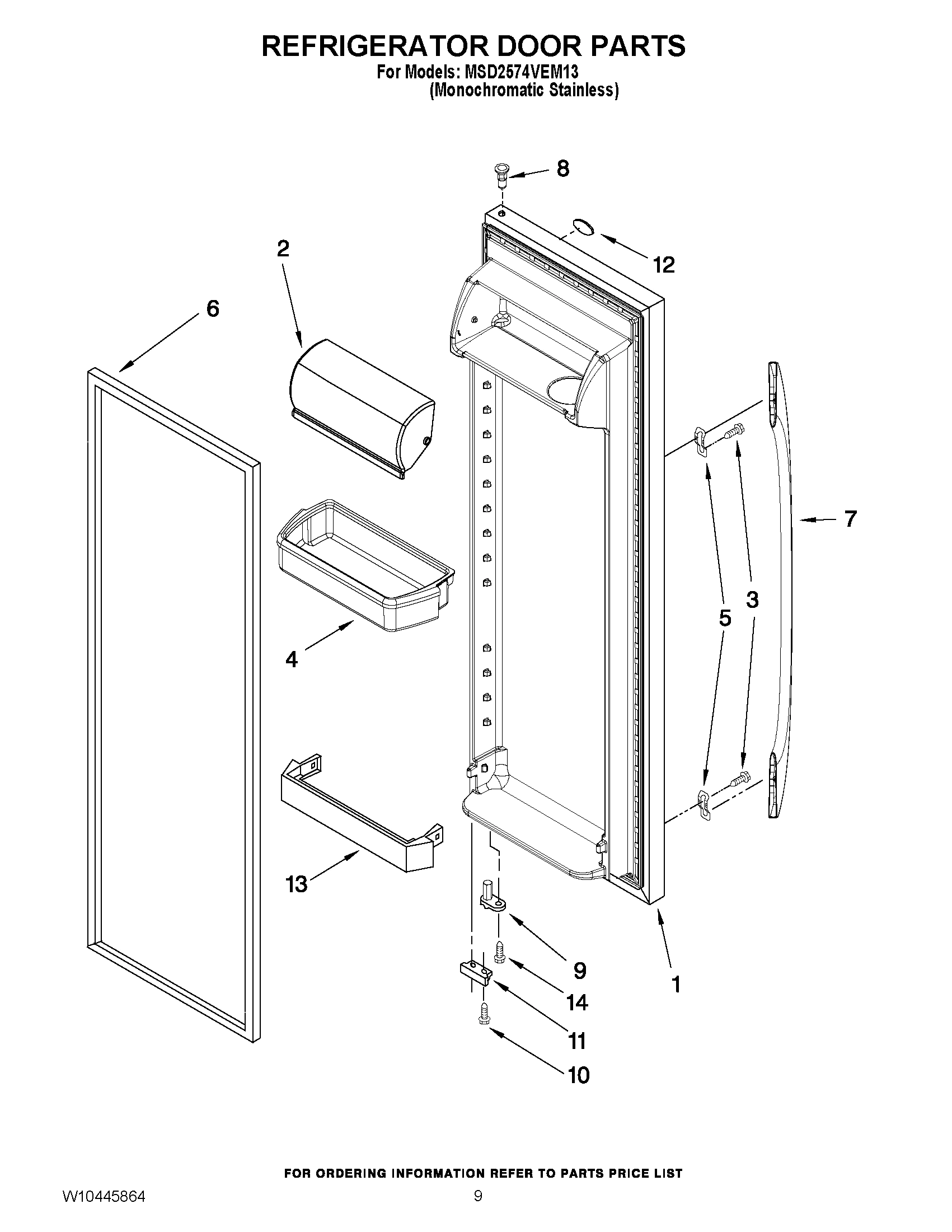 06 - REFRIGERATOR DOOR PARTS