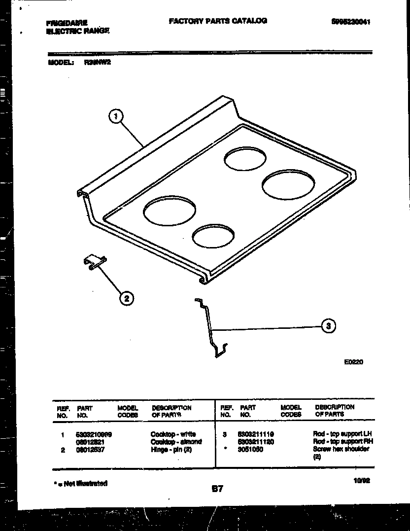 03 - COOKTOP PARTS
