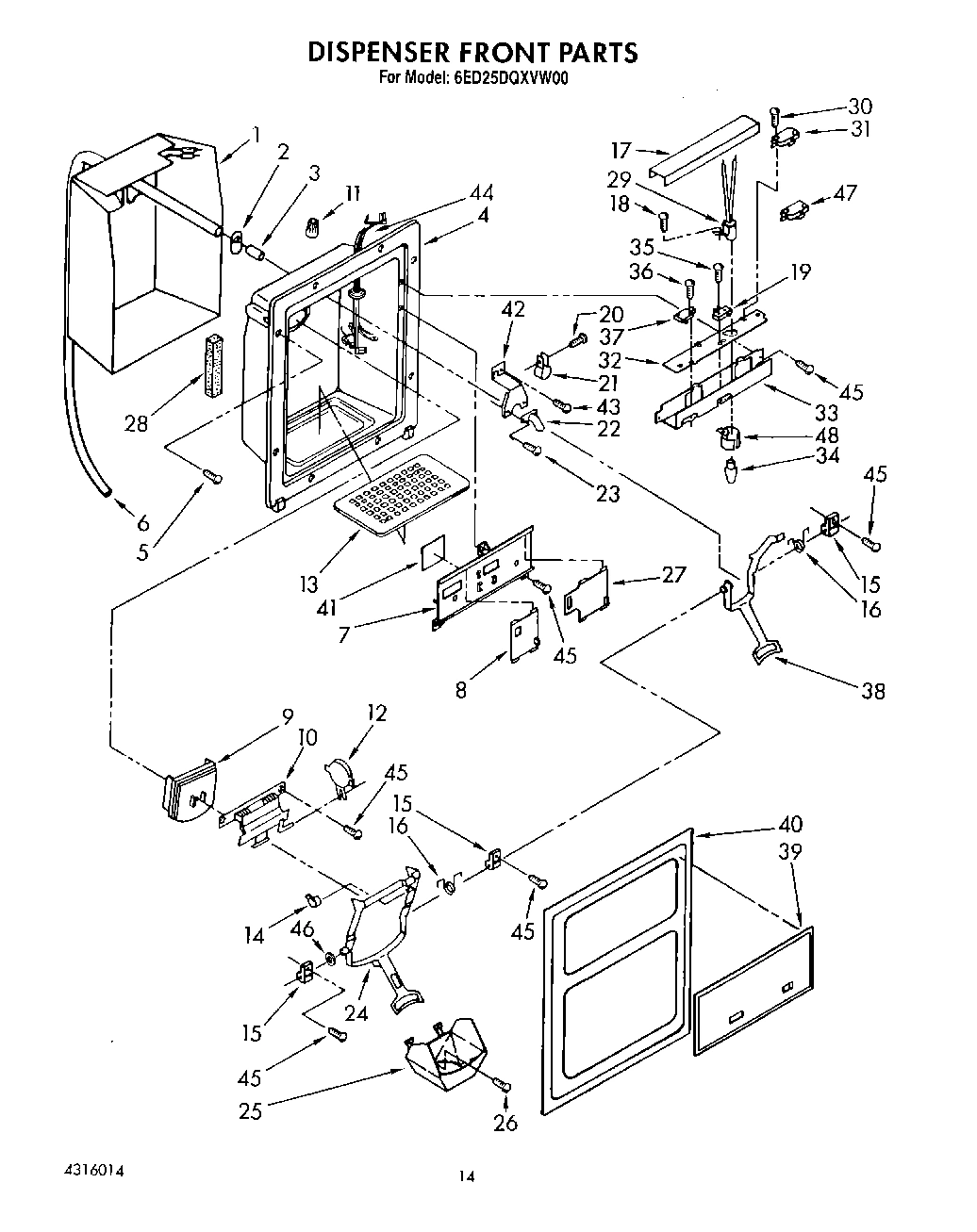 09 - DISPENSER FRONT