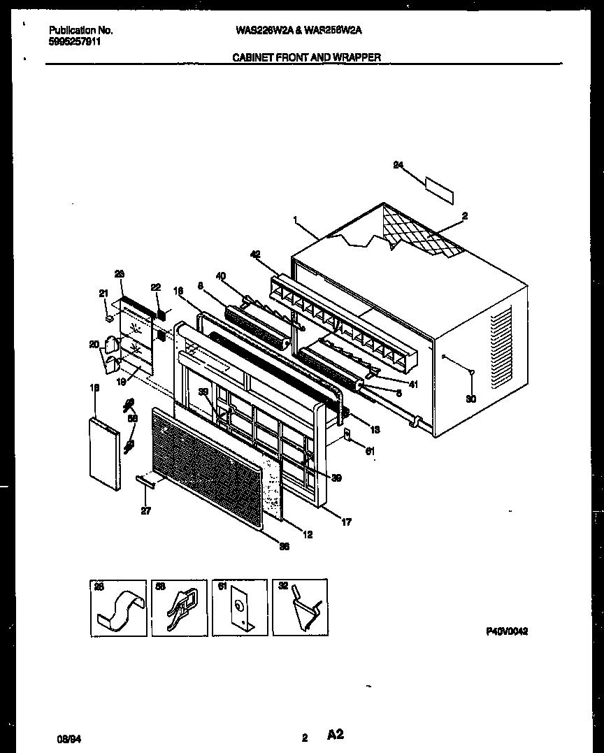 02 - CABINET FRONT AND WRAPPER