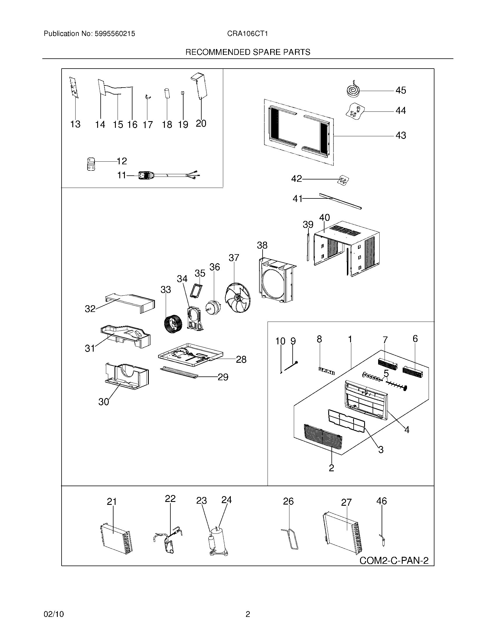 03 - RECOMMENDED SPARE PARTS
