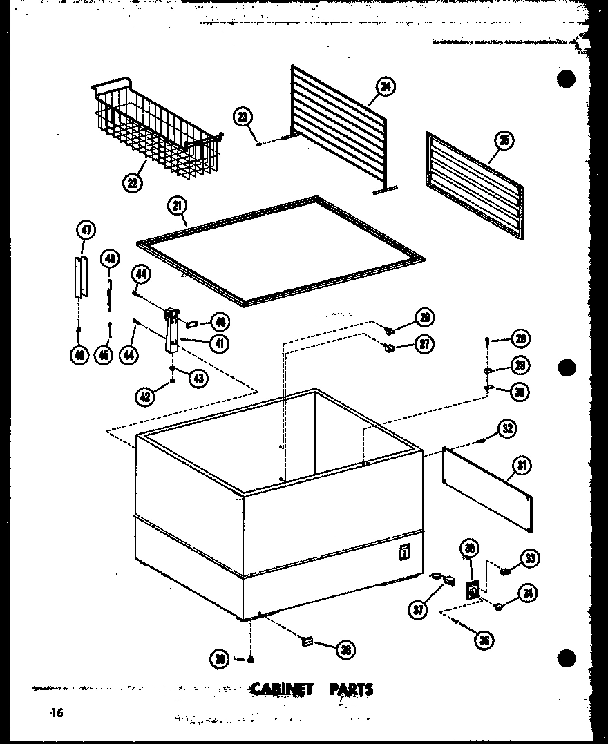 01 - CABINET PARTS