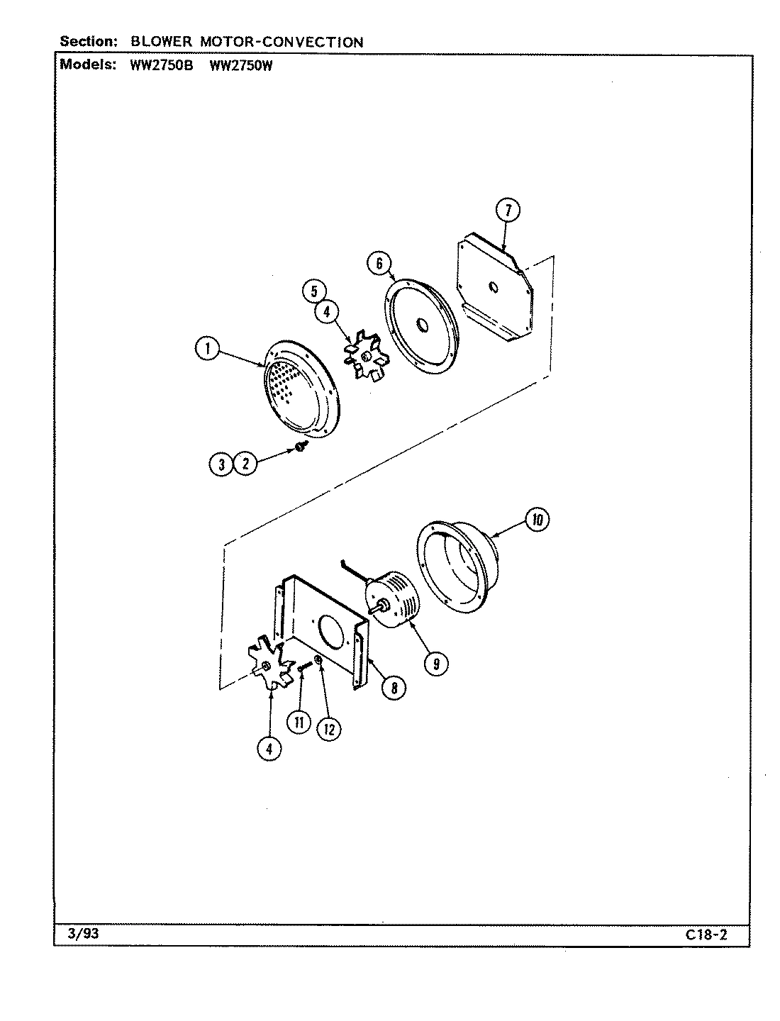 01 - BLOWER MOTOR (CONVECTION)