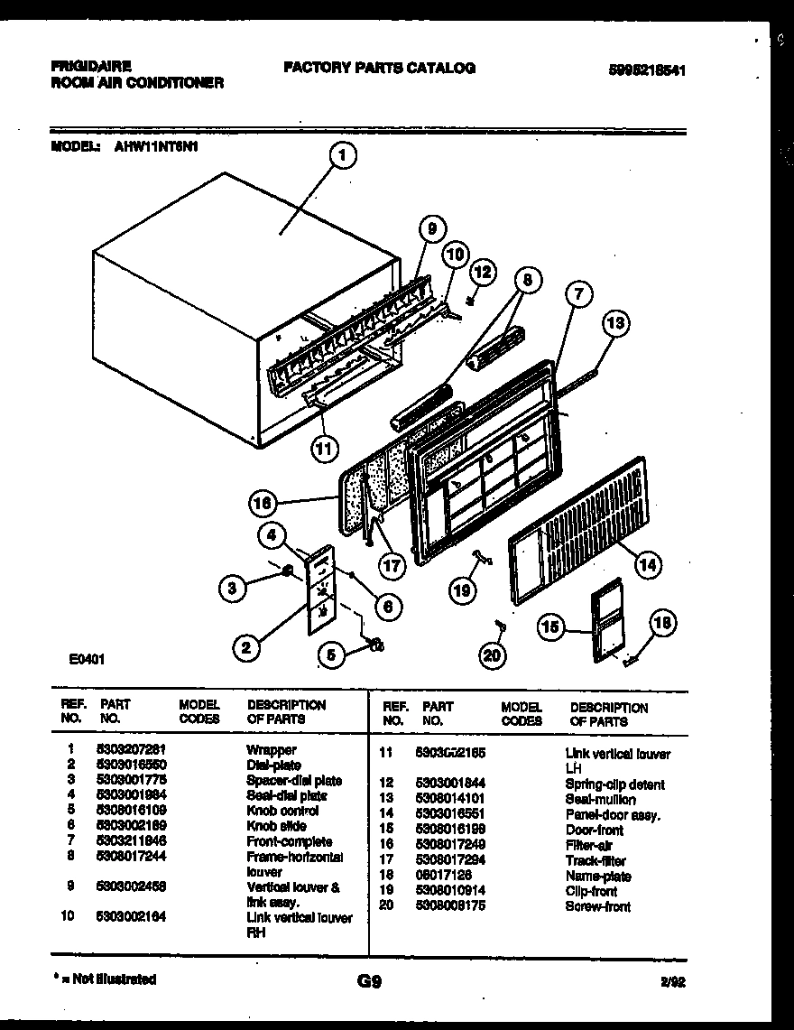 02 - CABINET PARTS