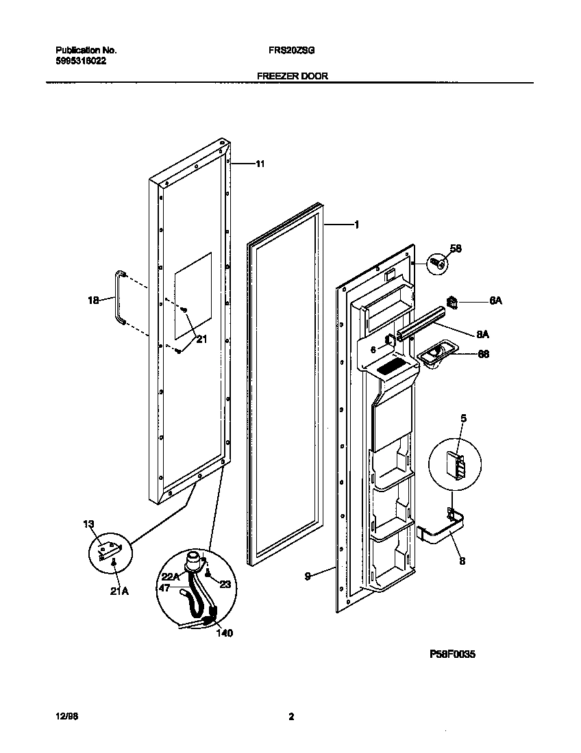 02 - FREEZER DOOR