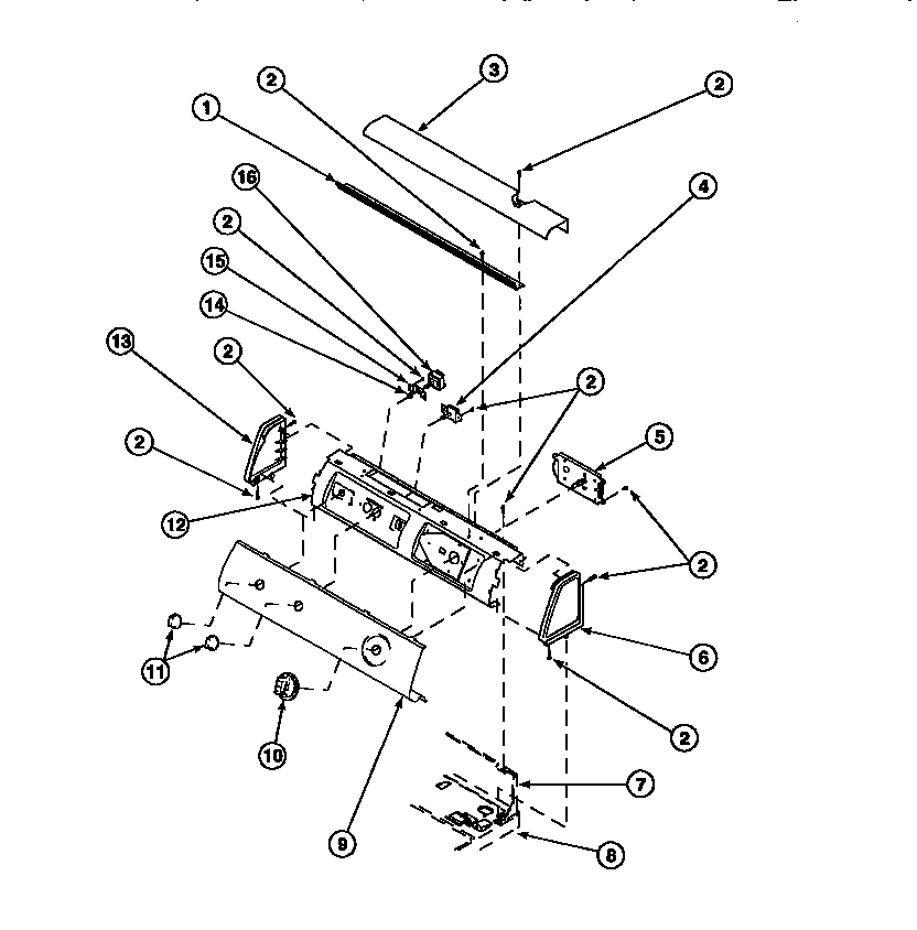 06 - GRAPHIC PANEL, CONTROL HOOD AND CONTROLS