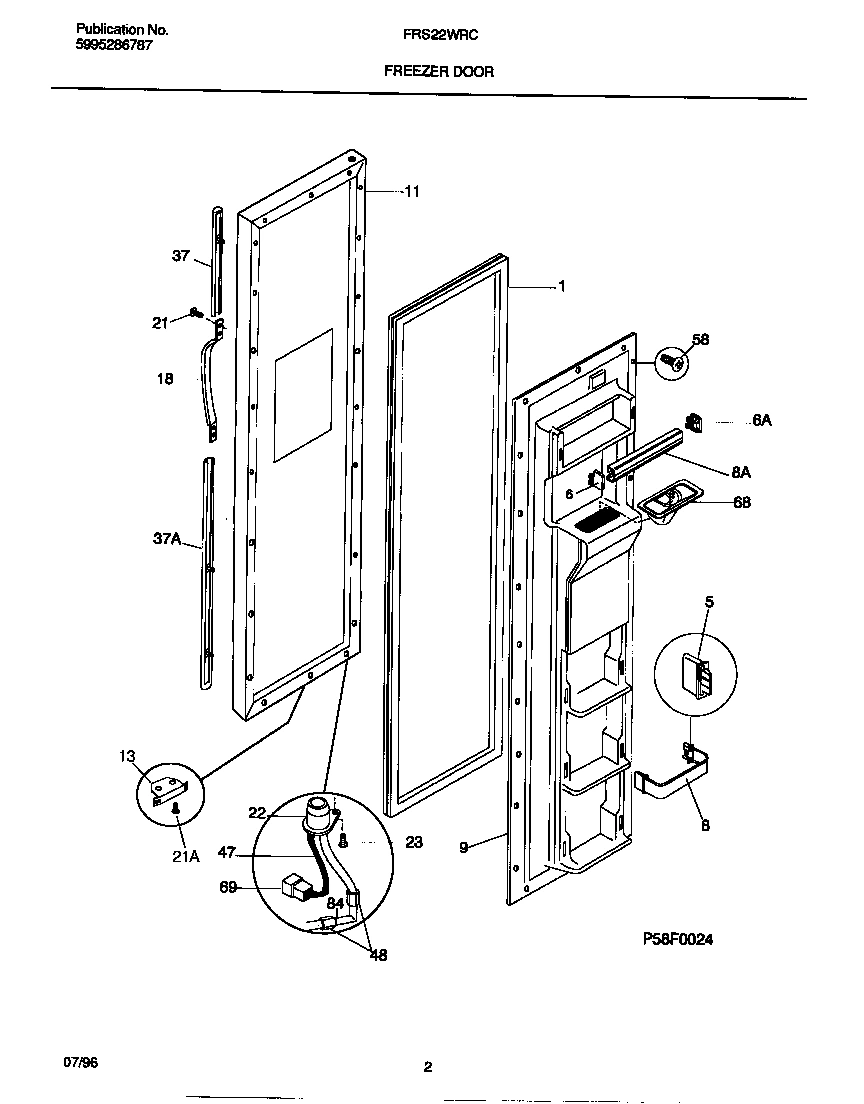 02 - FREEZER DOOR