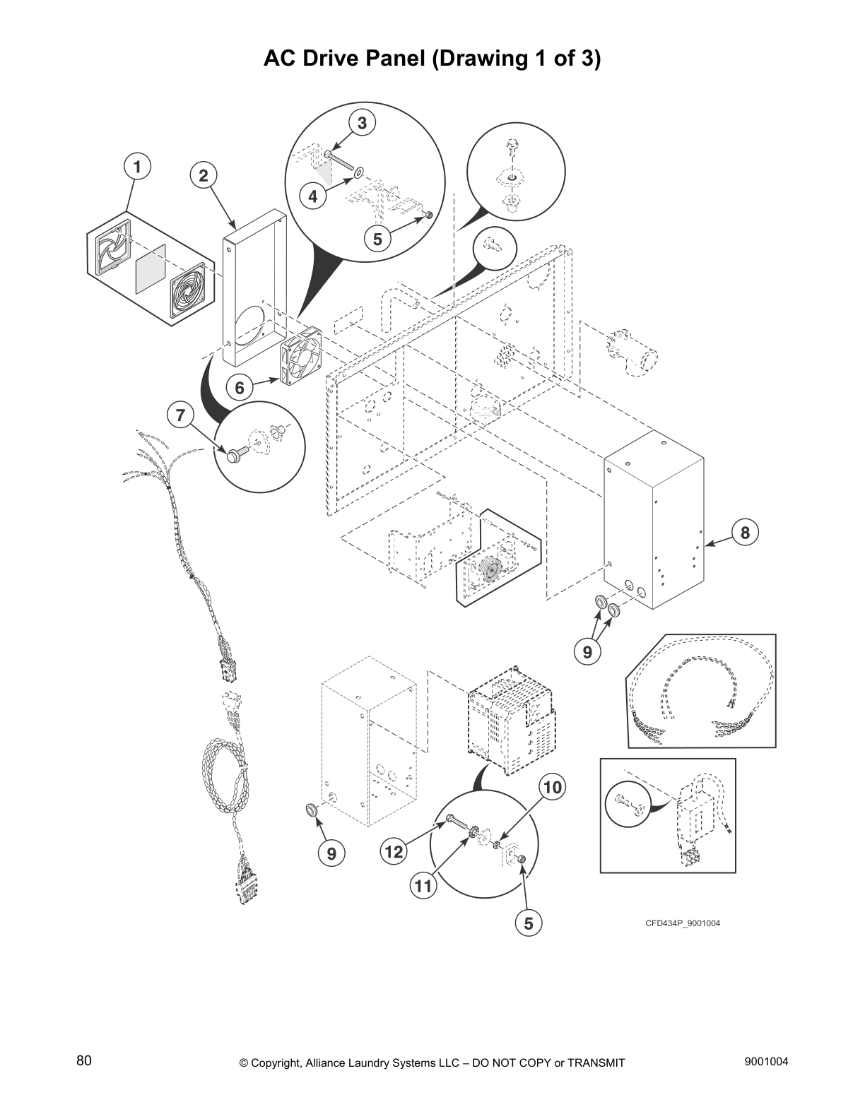 AC Drive Panel (Drawing 1 of 3)