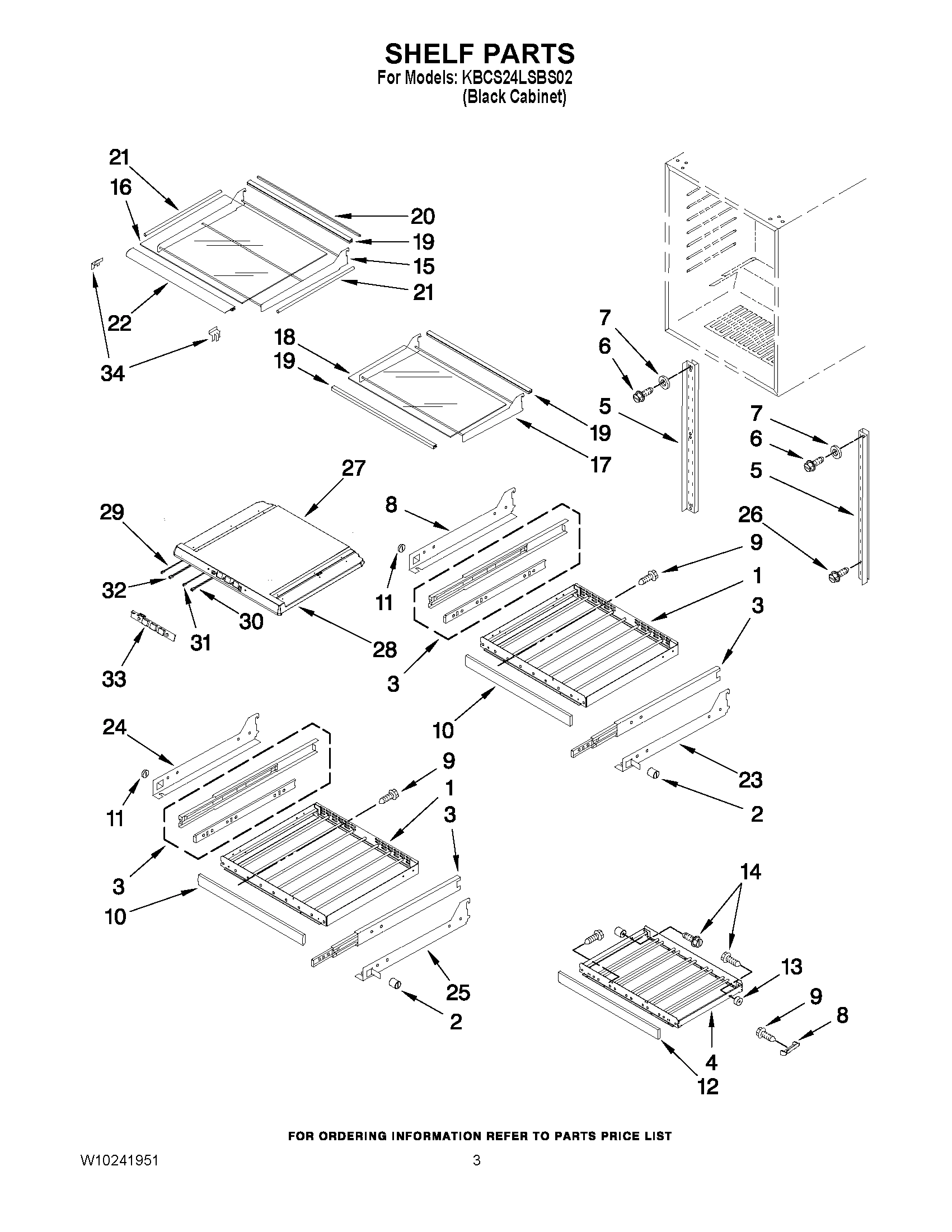 02 - SHELF PARTS