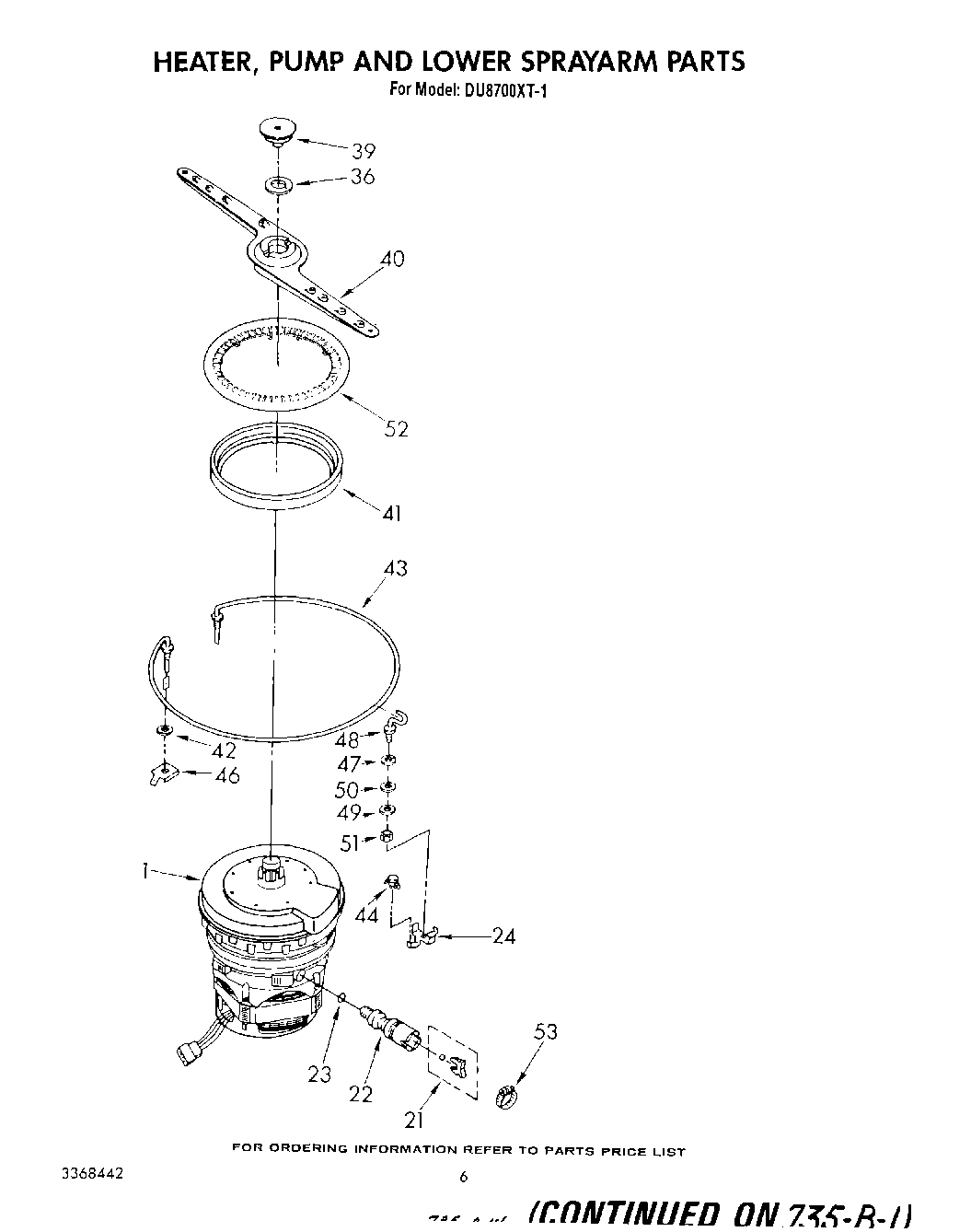 04 - HEATER, PUMP AND LOWER SPRAYARM
