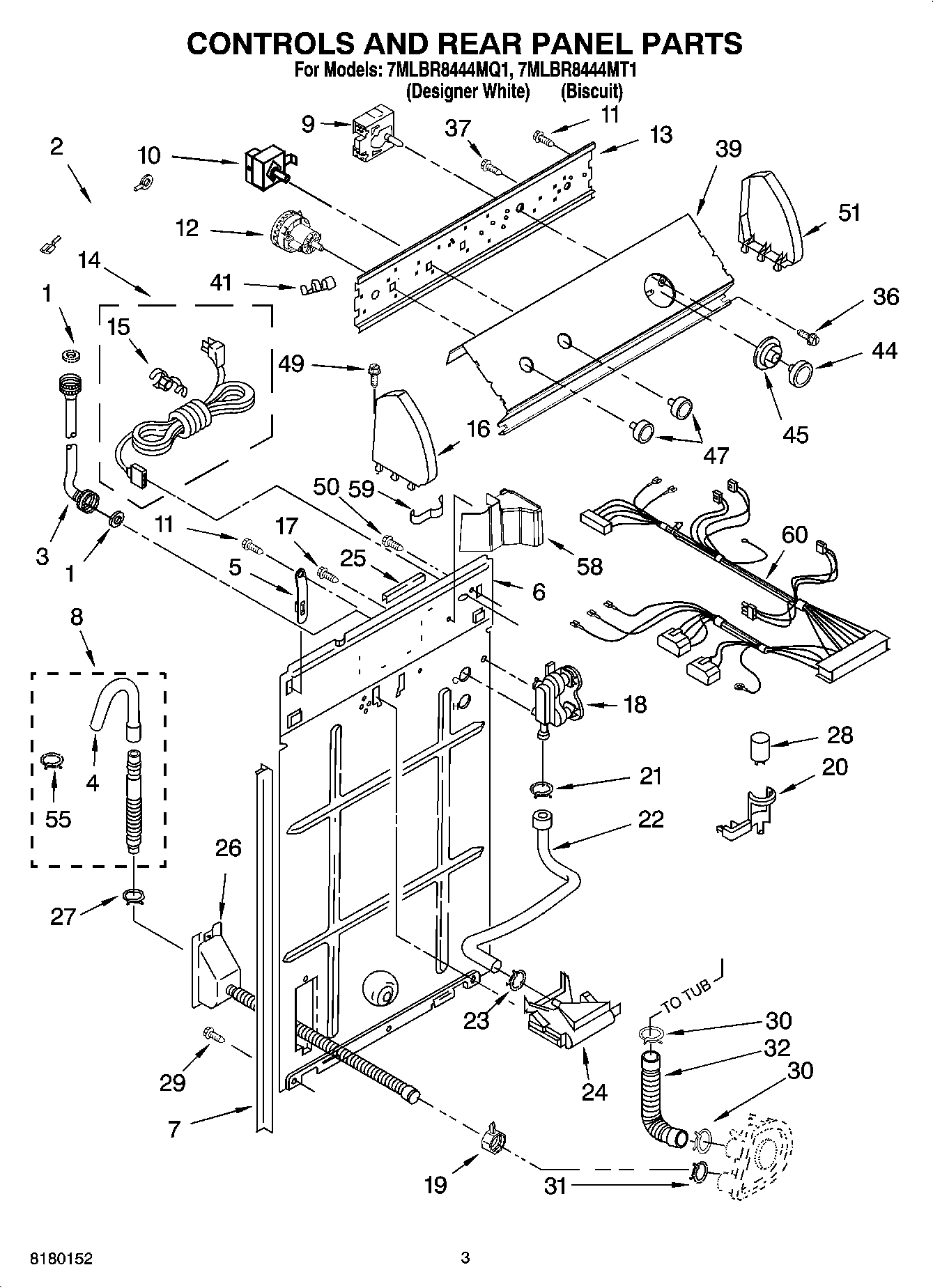 02 - CONTROLS AND REAR PANEL PARTS