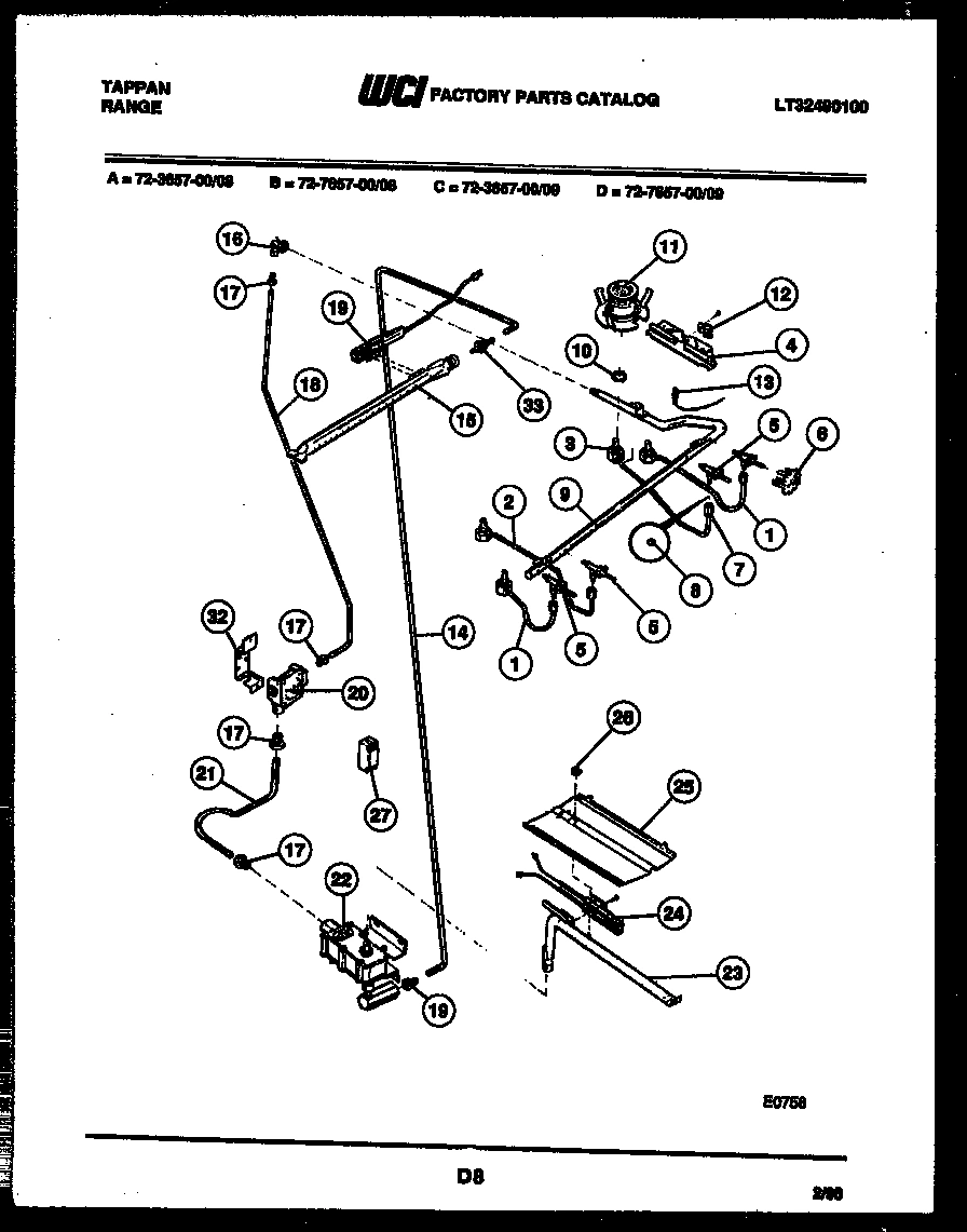 08 - BURNER, MANIFOLD AND GAS CONTROL
