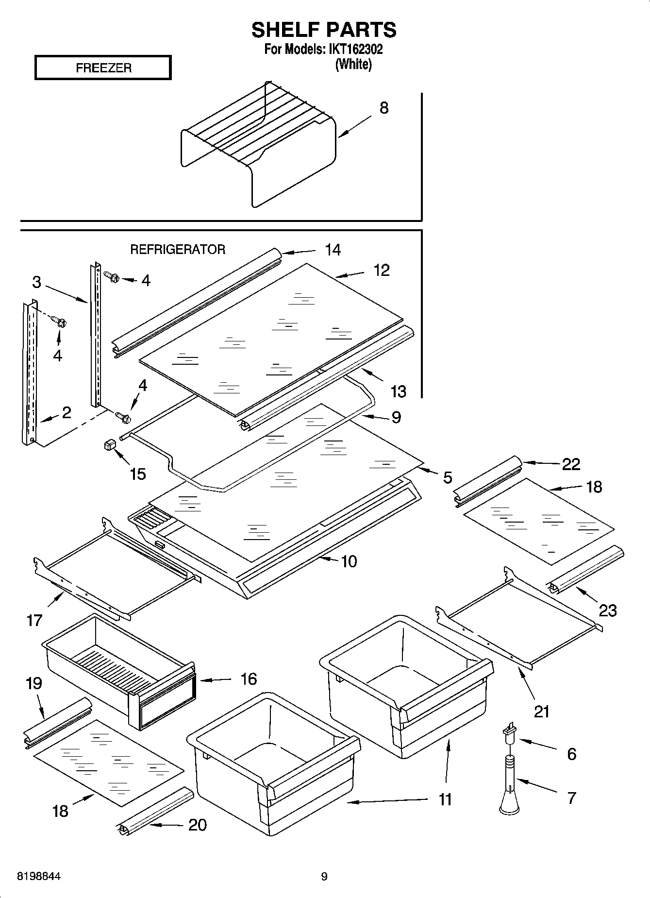 05 - SHELF PARTS, OPTIONAL PARTS