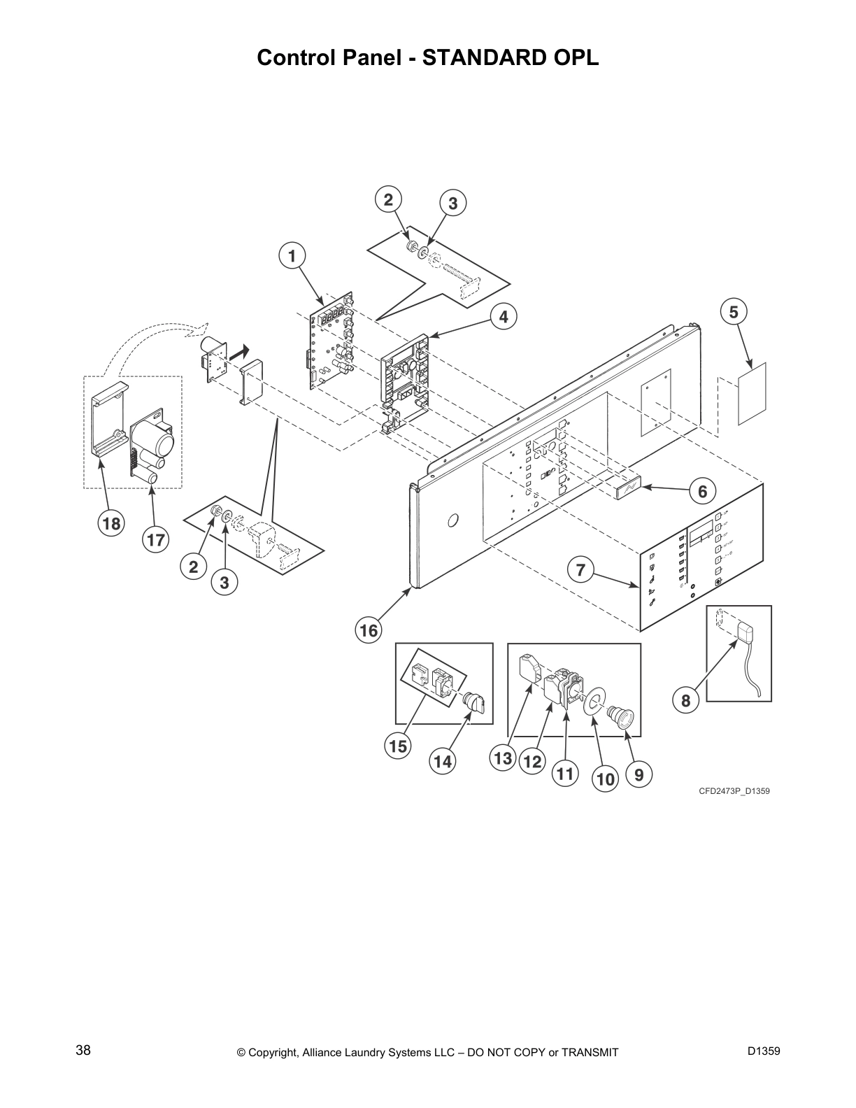 Control Panel - STANDARD OPL