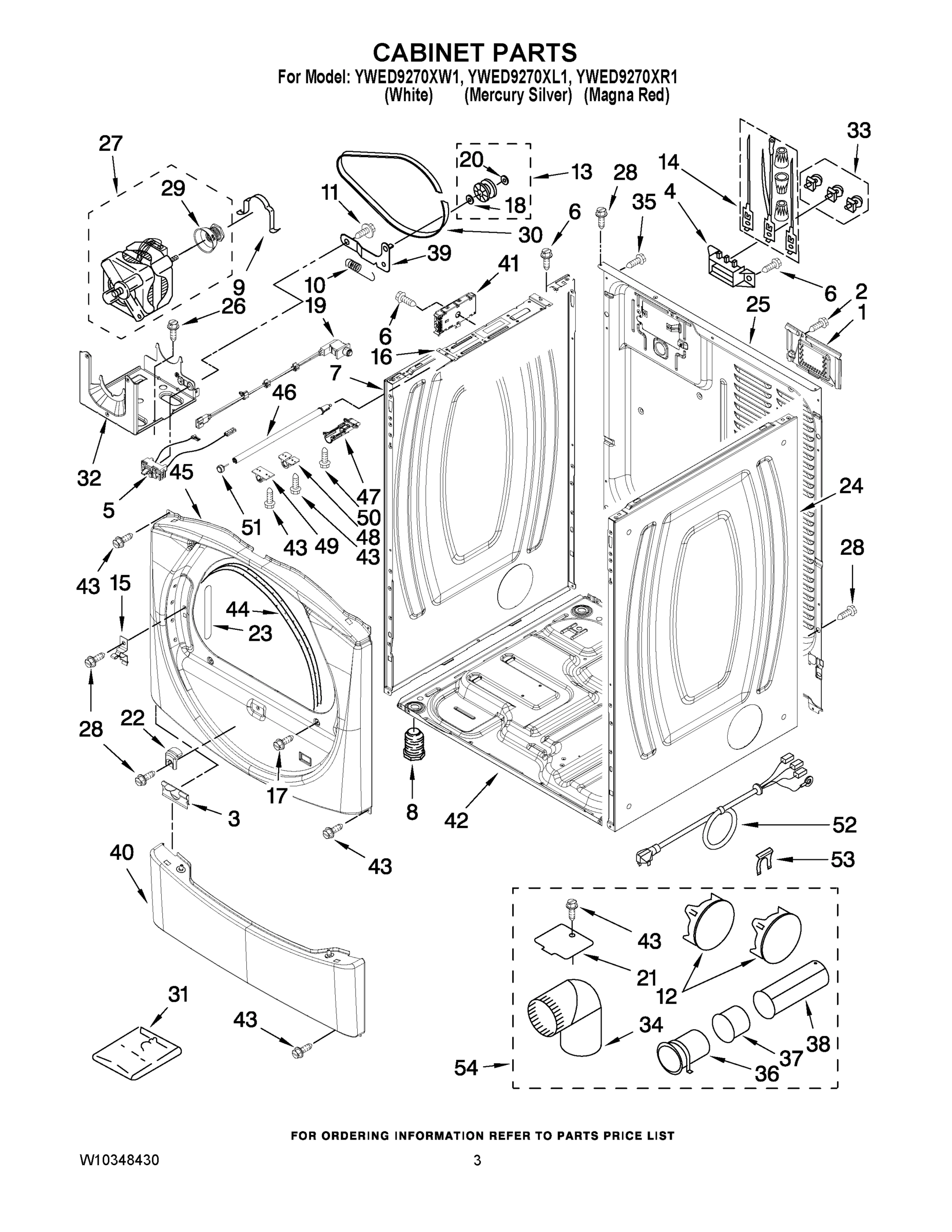 02 - CABINET PARTS