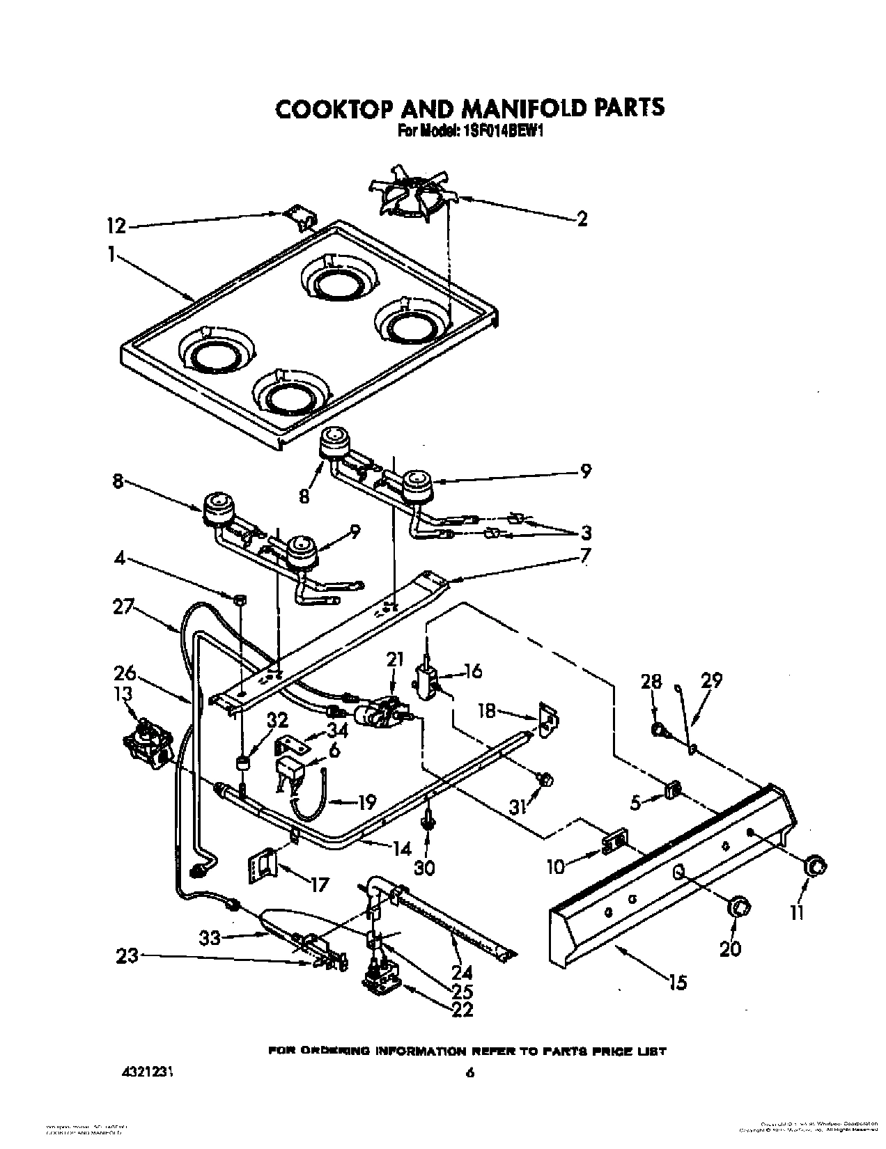 05 - COOKTOP AND MANIFOLD, LIT/OPTIONAL